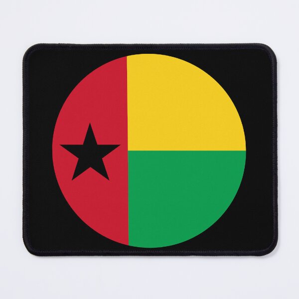 Item preview, Guinea-Bissau Round Flag Bissau-Guinean Patriotic Heritage designed and sold by NTGUILTY.