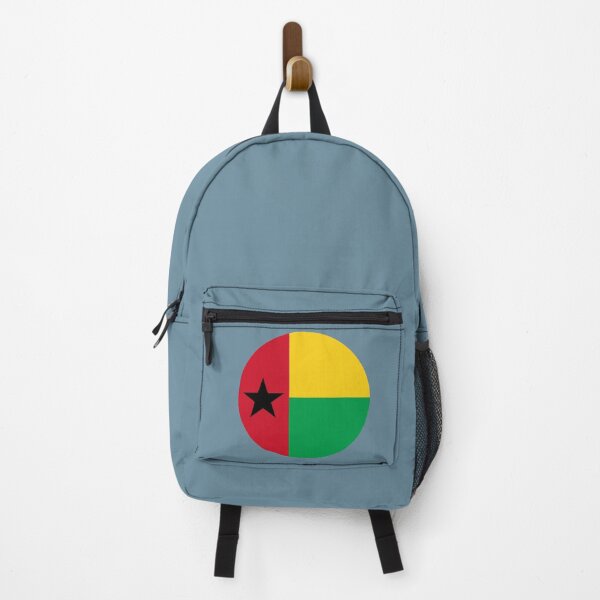 Item preview, Guinea-Bissau Round Flag Bissau-Guinean Patriotic Heritage designed and sold by NTGUILTY.