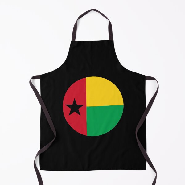 Item preview, Guinea-Bissau Round Flag Bissau-Guinean Patriotic Heritage designed and sold by NTGUILTY.