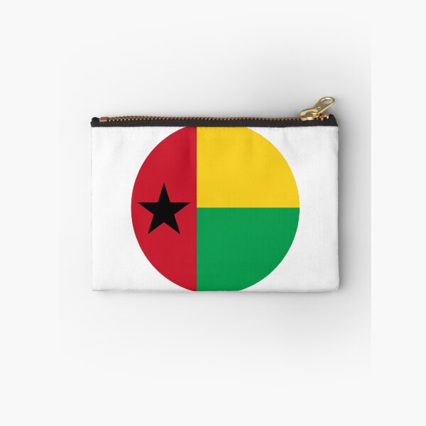 Item preview, Guinea-Bissau Round Flag Bissau-Guinean Patriotic Heritage designed and sold by NTGUILTY.