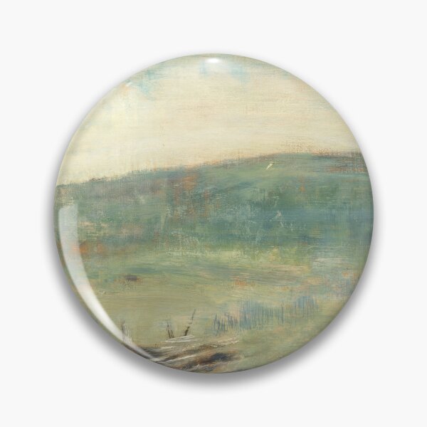 Item preview, Landscape at Saint Ouen by Georges Seurat: Minimalist Neo Impressionist Poster designed and sold by artofuniverse.