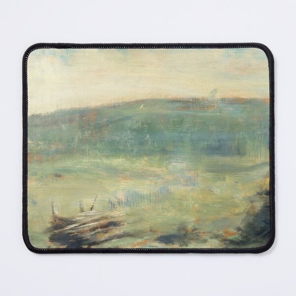 Item preview, Landscape at Saint Ouen by Georges Seurat: Minimalist Neo Impressionist Poster designed and sold by artofuniverse.