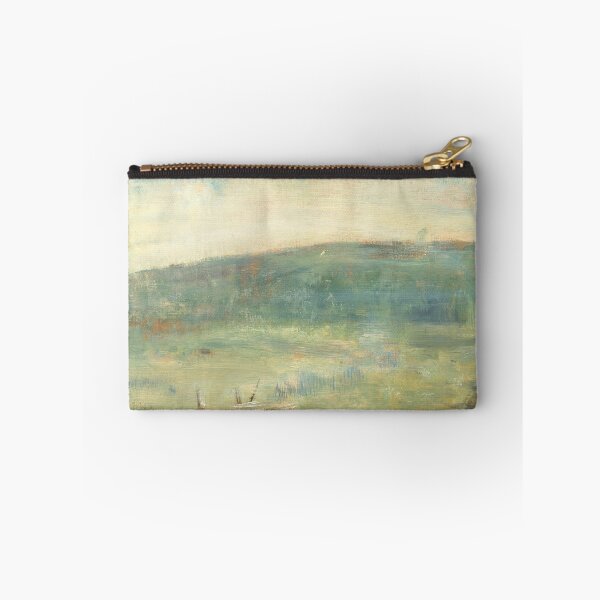Item preview, Landscape at Saint Ouen by Georges Seurat: Minimalist Neo Impressionist Poster designed and sold by artofuniverse.