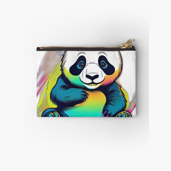 Item preview, Colorful Panda Illustration designed and sold by Bad7Wear.
