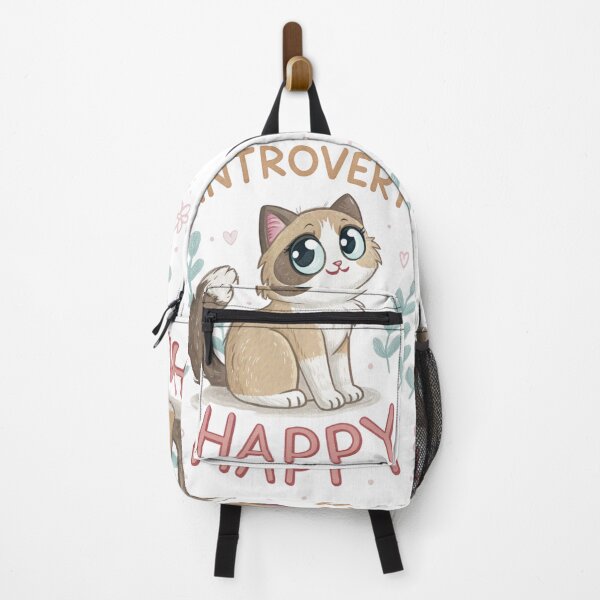 Item preview, Introvert Happy Cat designed and sold by Angellacelin.