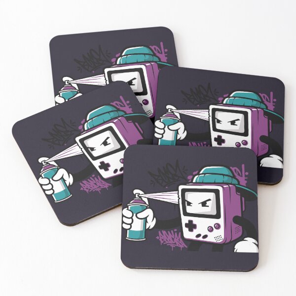 Item preview, Copy of Vintage Game Device in Graffiti Artstyle designed and sold by Junasaji.