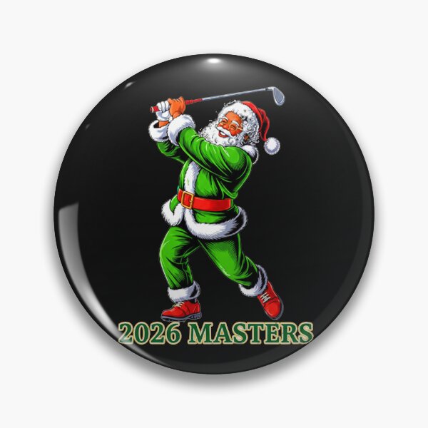 Item preview, 2026 MASTERS - Santa Claus on the Back Nine designed and sold by DBM Photo Art 1.