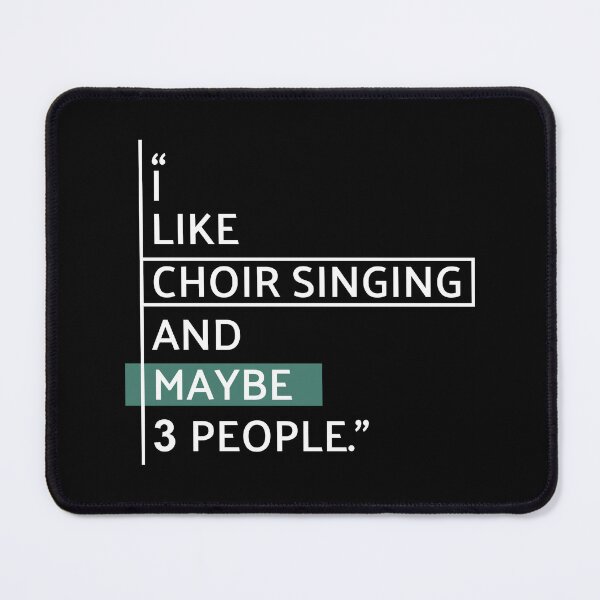 Item preview, I Like Choir Singing designed and sold by MaryAller.