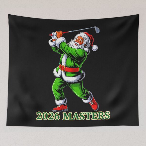 Item preview, 2026 MASTERS - Santa Claus on the Back Nine designed and sold by DBM Photo Art 1.