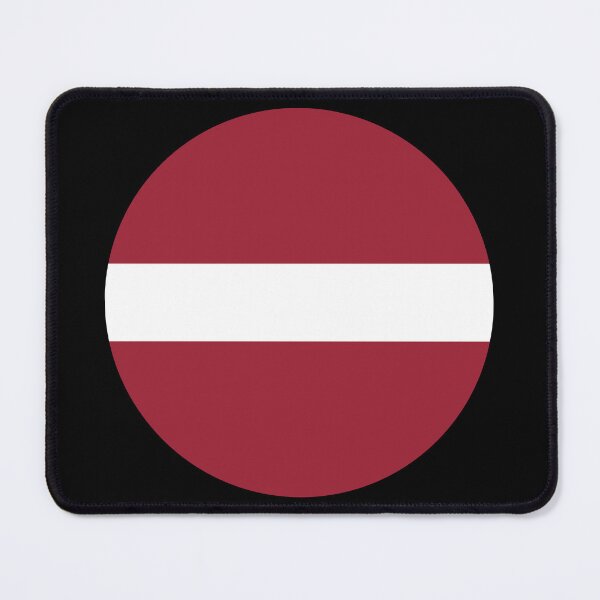 Item preview, Latvia Round Flag Latvian Patriotic Heritage designed and sold by NTGUILTY.