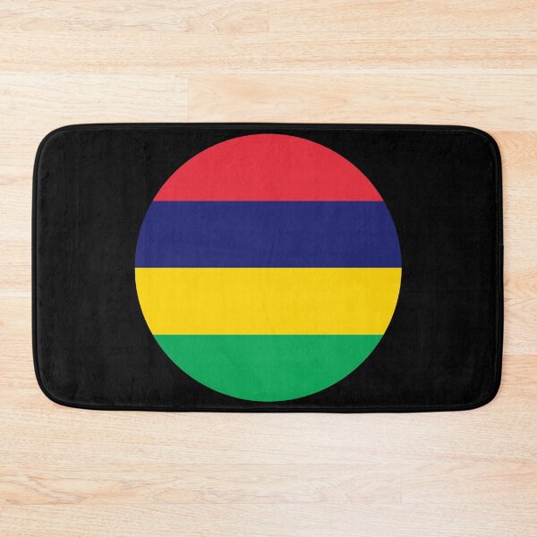 Item preview, Mauritius Round Flag Mauritian Patriotic Heritage designed and sold by NTGUILTY.