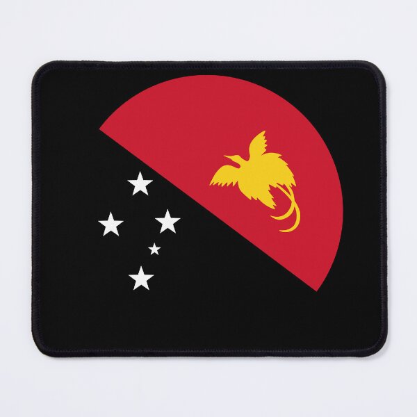 Item preview, Papua New Guinea Round Flag PNG Heritage designed and sold by NTGUILTY.