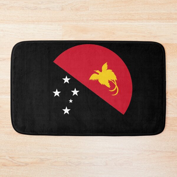 Item preview, Papua New Guinea Round Flag PNG Heritage designed and sold by NTGUILTY.