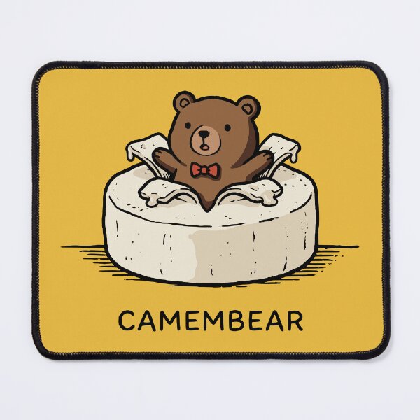 Item preview, Camembear Cheese Bear designed and sold by StebopDesigns.