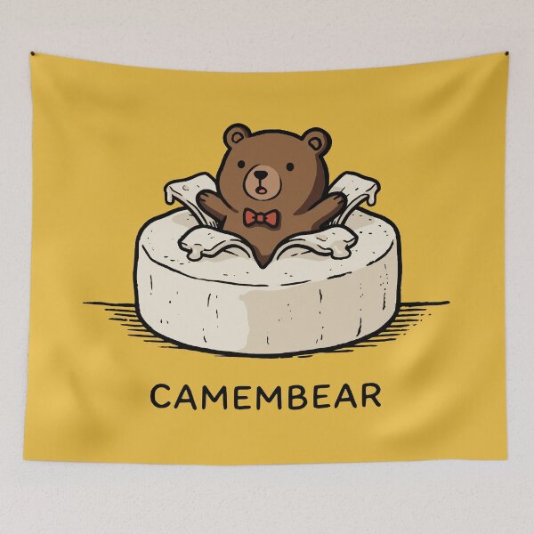 Item preview, Camembear Cheese Bear designed and sold by StebopDesigns.