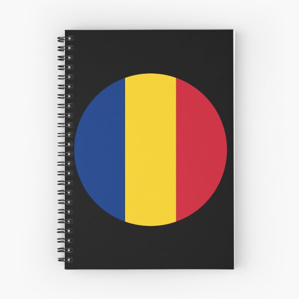 Item preview, Romania Round Flag Romanian Patriotic Heritage designed and sold by NTGUILTY.