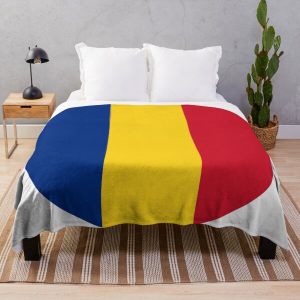 Item preview, Romania Round Flag Romanian Patriotic Heritage designed and sold by NTGUILTY.
