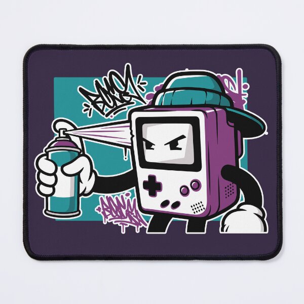 Artikelvorschau, Vintage Game Boy-Gerät im Graffiti-Stil entworfen und verkauft von Junasaji.