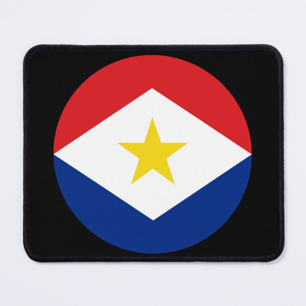 Item preview, Saba Round Flag Saban Patriotic Heritage designed and sold by NTGUILTY.