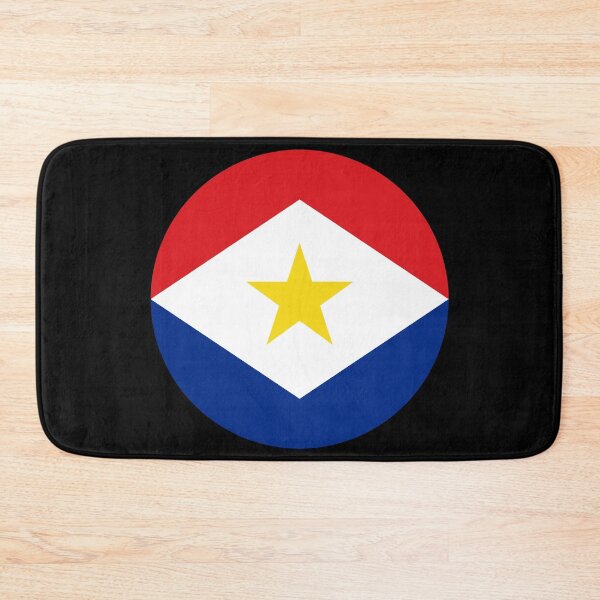 Item preview, Saba Round Flag Saban Patriotic Heritage designed and sold by NTGUILTY.