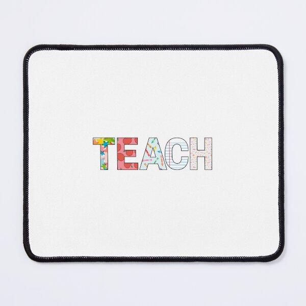 Item preview, Bright Colors TEACH Sticker designed and sold by The Pastel Pencil.