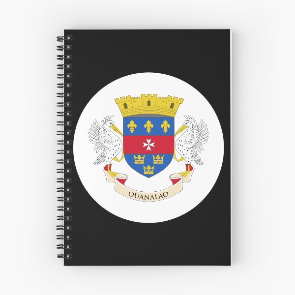 Item preview, Saint Barthelemy Round Flag St Barts Heritage designed and sold by NTGUILTY.