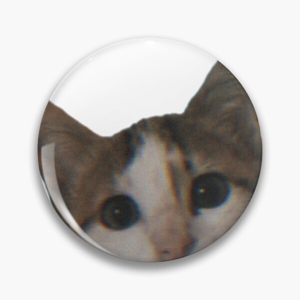 Item preview, Funny Cat Blep Face – Cute Meme Kitten Sticker designed and sold by Ace01st.