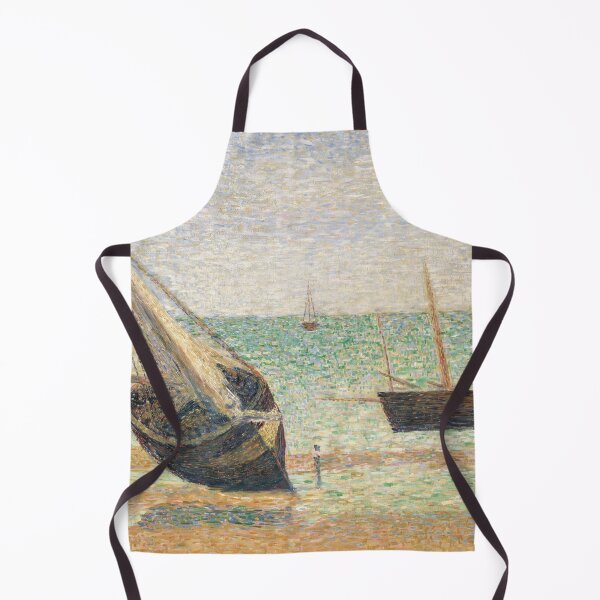 Item preview, Low Tide at Grandcamp by Georges Seurat: Neo Impressionist Coastal Poster designed and sold by artofuniverse.