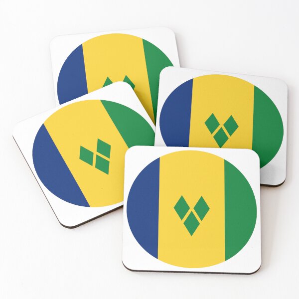 Item preview, Saint Vincent and the Grenadines Round Flag Heritage designed and sold by NTGUILTY.