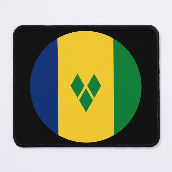 Item preview, Saint Vincent and the Grenadines Round Flag Heritage designed and sold by NTGUILTY.
