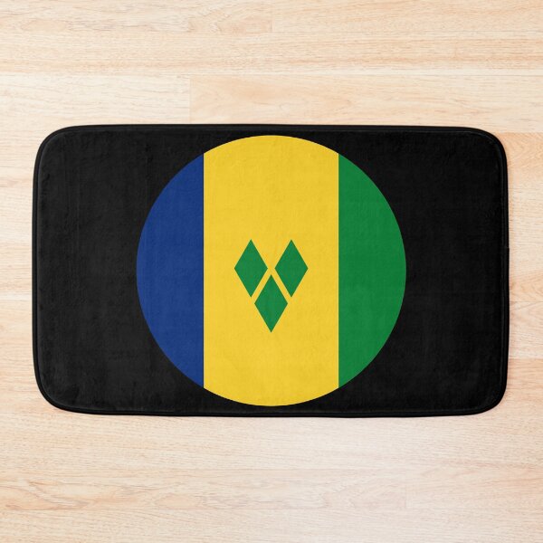 Item preview, Saint Vincent and the Grenadines Round Flag Heritage designed and sold by NTGUILTY.
