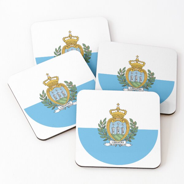 Item preview, San Marino Round Flag Sammarinese Heritage designed and sold by NTGUILTY.