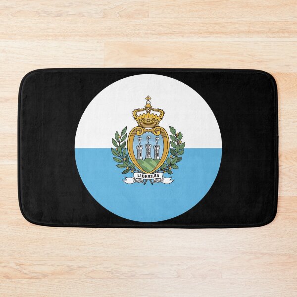 Item preview, San Marino Round Flag Sammarinese Heritage designed and sold by NTGUILTY.