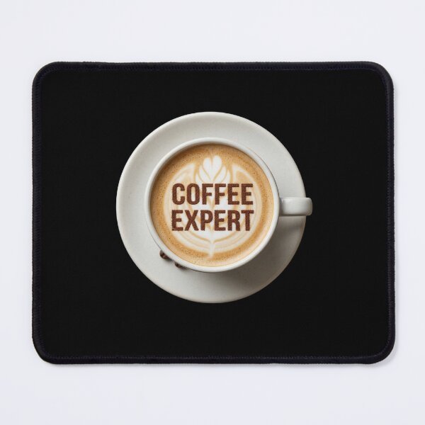 Item preview, Coffee Expert Cappucino Latte Master - gifts for coffee drinks lovers designed and sold by NewRedLady.