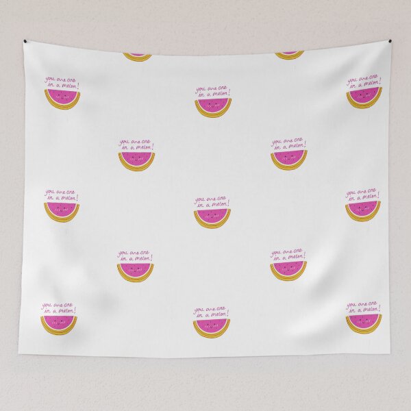 Item preview, Cute Kawaii Watermelon One in a Melon Pun Art designed and sold by meri3465.