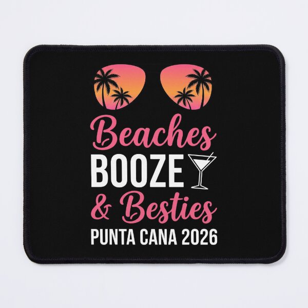 Item preview, Beaches Booze & Besties Punta Cana 2026 Best Friends Vacation Travel designed and sold by FormalDehyena.