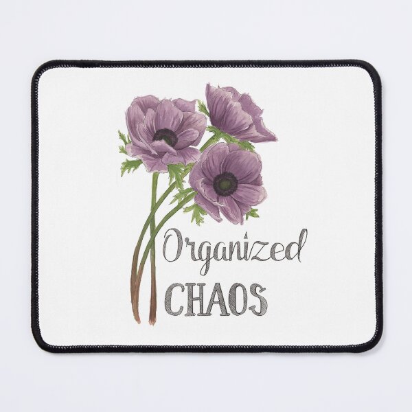 Item preview, Organized Chaos Purple Florals designed and sold by NaughtyFlorals.