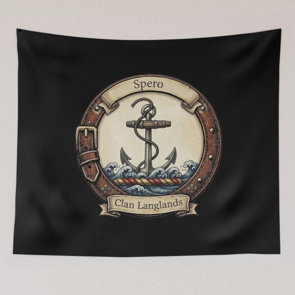 Item preview, Clan Langlands Crest designed and sold by BagTown Clans.