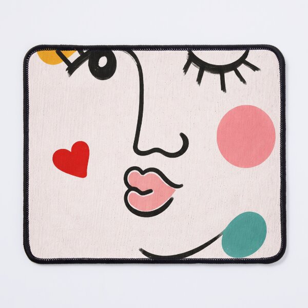Item preview, Simple Face with Heart designed and sold by pirevona.