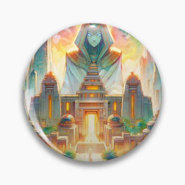 Item preview, Pharaoh City - Futuristic Egyptian Metropolis designed and sold by FriskyLemur.