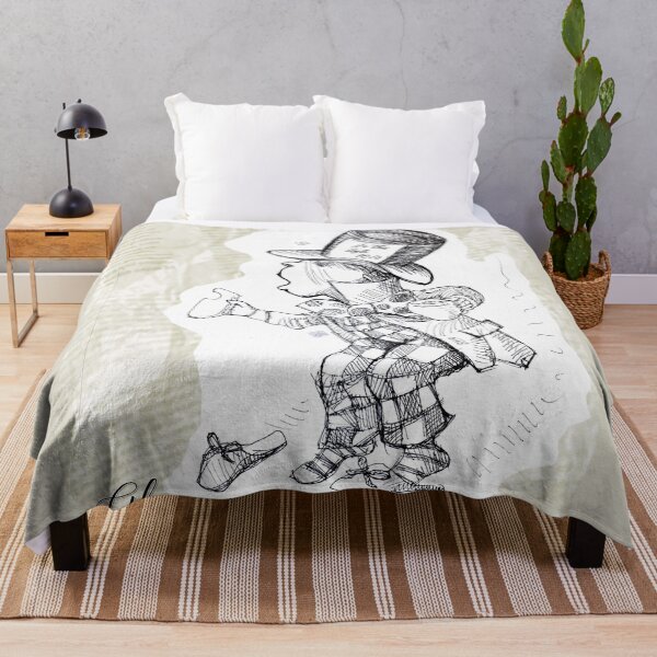 Item preview, Alice in Wonderland - Mad As A Hatter (ink drawing by ACCI) designed and sold by VanyssaGraphics.