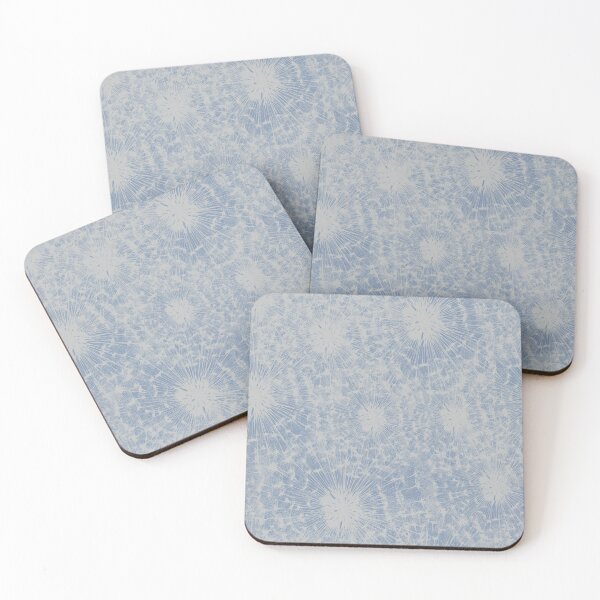 Item preview, Ethereal Blue Dandelion Seed Head Pattern designed and sold by Seamlessly Buffalo.