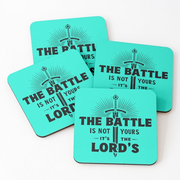 Item preview, The Battle Is Not Yours, It’s the Lord’s | Faith & Reflection designed and sold by HopeFilled Ink.