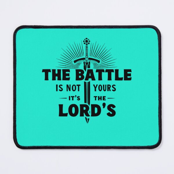 Item preview, The Battle Is Not Yours, It’s the Lord’s | Faith & Reflection designed and sold by HopeFilled Ink.