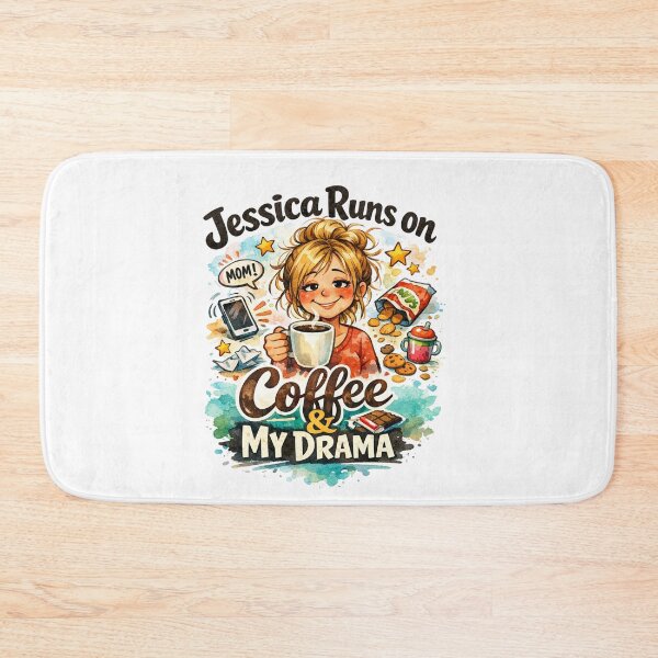 Item preview, Jessica Mom Coffee Chaos Funny Mother’s Day Gift designed and sold by VISO-art.