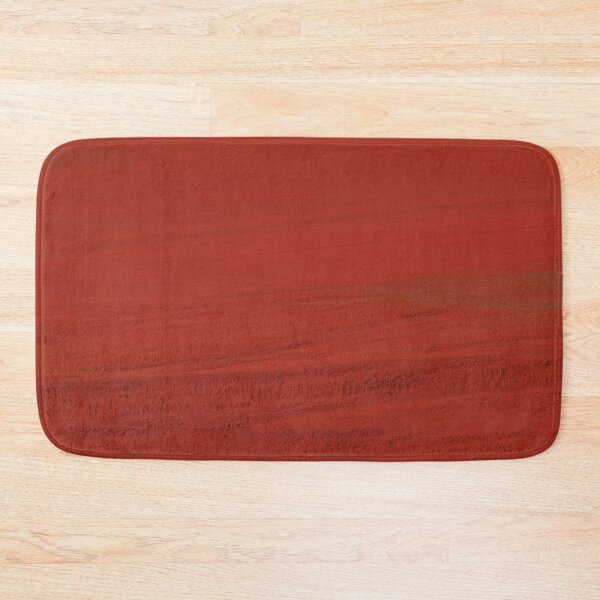 Item preview, Minimalist Deep Red Sand Dunes | Solid Crimson Desert Texture Art designed and sold by Midnight Veil Designs.