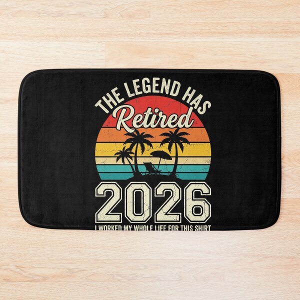 Item preview, The Legend Has Retired 2026 Retirement Gift For Retiree Grandparent Parent Husband Wife designed and sold by FormalDehyena.
