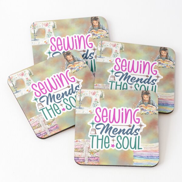 Item preview, Sewing Mends the Soul graphic designed and sold by LinaVP.