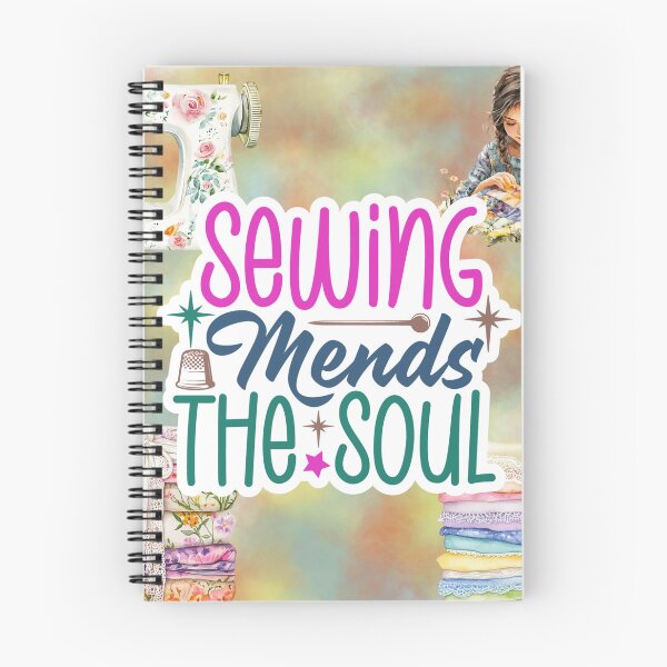 Item preview, Sewing Mends the Soul graphic designed and sold by LinaVP.