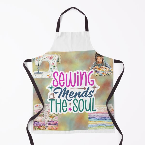 Item preview, Sewing Mends the Soul graphic designed and sold by LinaVP.